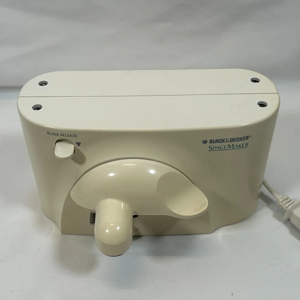 Vintage Black &‎ Decker Spacemaker EC75 Type 1 Automatic Can Opener Tested